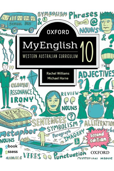 Oxford MyEnglish WA Curriculum - Year 10 (Second Edition): Student Book + obook/assess (Print & Digital)