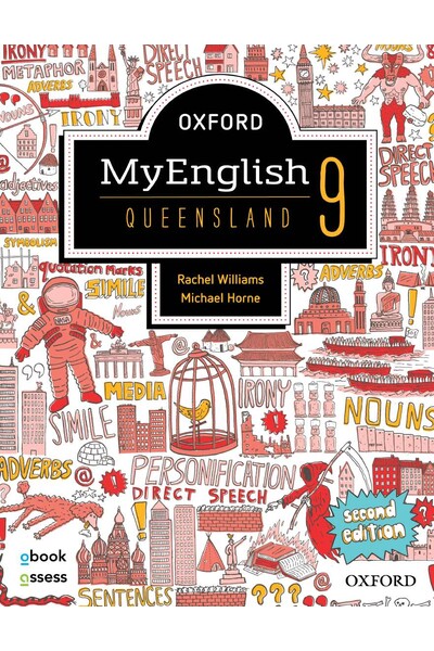 Oxford MyEnglish QLD Curriculum - Year 9: Student Book + obook/assess (Second Edition)