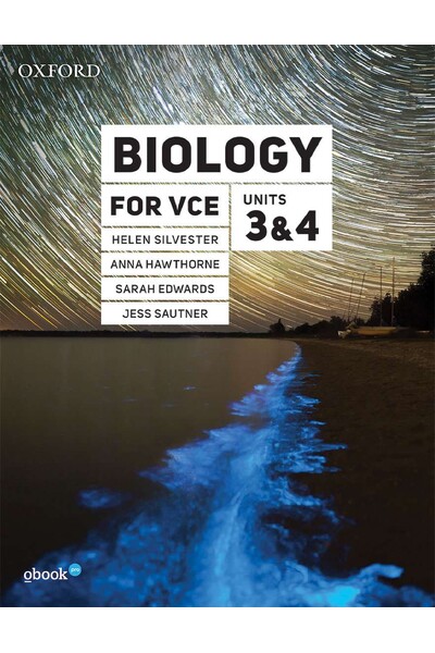 Biology for VCE - Units 3 & 4: Student Book + obook pro (Print & Digital)