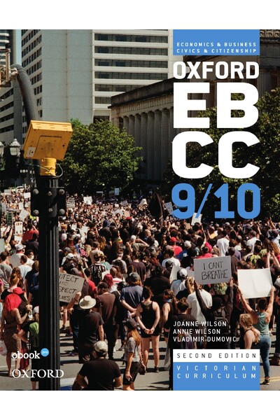 Oxford Economics & Business / Civics & Citizenship - Victorian (VIC) Curriculum: Years 9 & 10 - Student Book + obook Pro (Print & Digital)