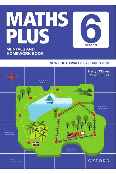 Maths Plus NSW Edition - Mentals & Homework Book: Year 6