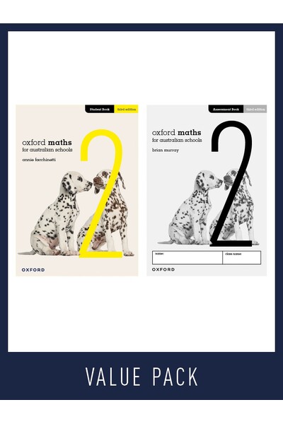 Oxford Maths Student & Assessment Book Value Pack - Year 2 (Third Edition)