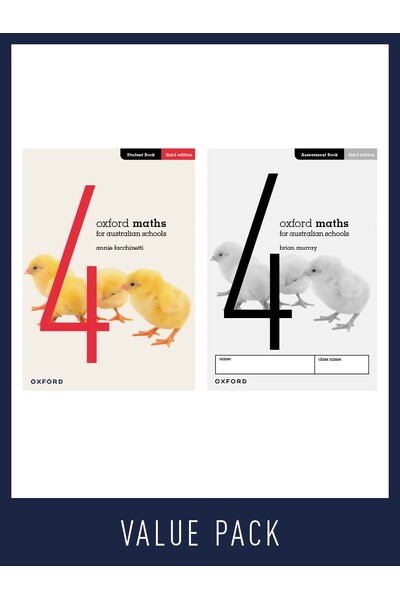 Oxford Maths Student & Assessment Book Value Pack - Year 4 (Third Edition)