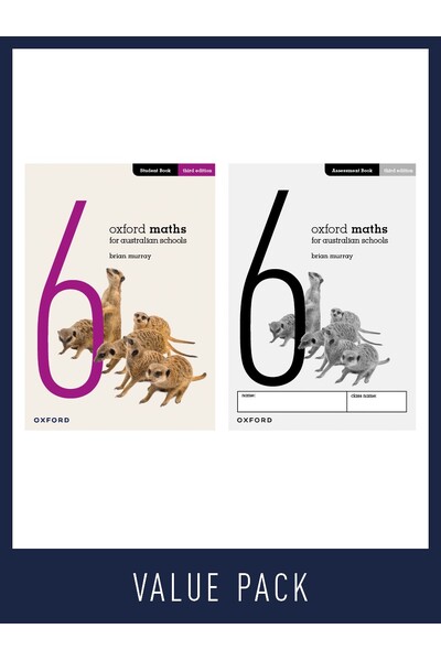 Oxford Maths Student & Assessment Book Value Pack - Year 6 (Third Edition)