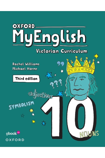 Oxford MyEnglish VIC Curriculum - Year 10 (Third Edition): Student Book +obook pro (Print & Digital)