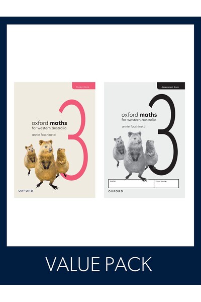 Oxford Maths for Western Australia (WA) Value Pack - Year 3