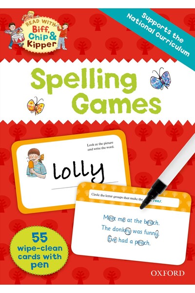 Oxford Reading Tree - Spelling Games Flashcards