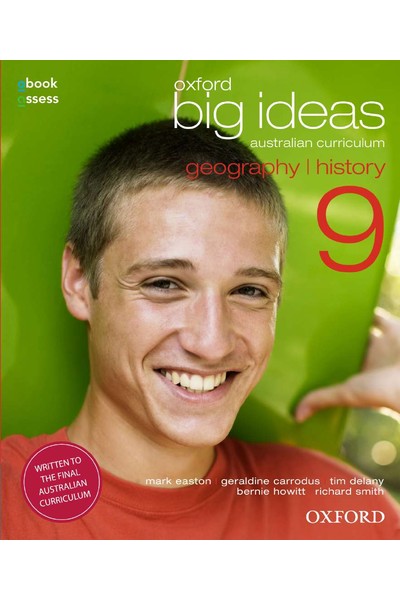 Oxford Big Ideas Geography/History AC - Year 9: Student Book + obook/assess (Print & Digital)