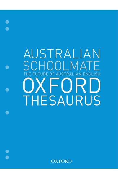 The Australian Schoolmate Oxford Thesaurus