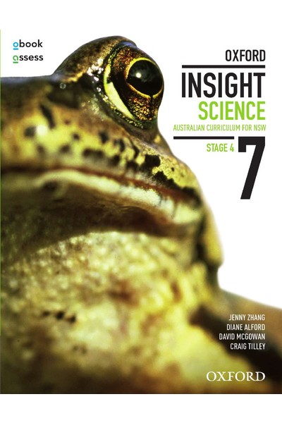 Oxford Insight Science AC for New South Wales - Year 7: Student Book + obook/assess (Print & Digital)