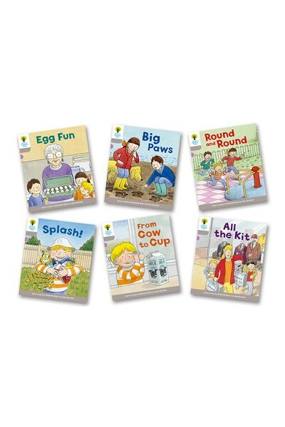 Biff, Chip and Kipper Stories: Decode and Develop - Level 1: Pack B (Pack of 6)
