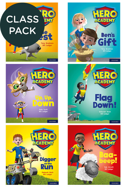 Hero Academy - Class Pack: Level 4 (Letters and Sounds - Phase 4)