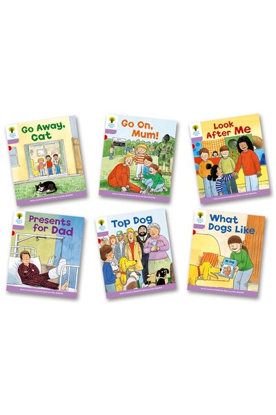 Oxford Reading Tree: Biff, Chip and Kipper - Level 1+ More First Sentences A (Pack of 6)