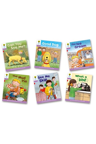 Oxford Reading Tree: Biff, Chip and Kipper - Level 1+ More First Sentences C (Pack of 6)