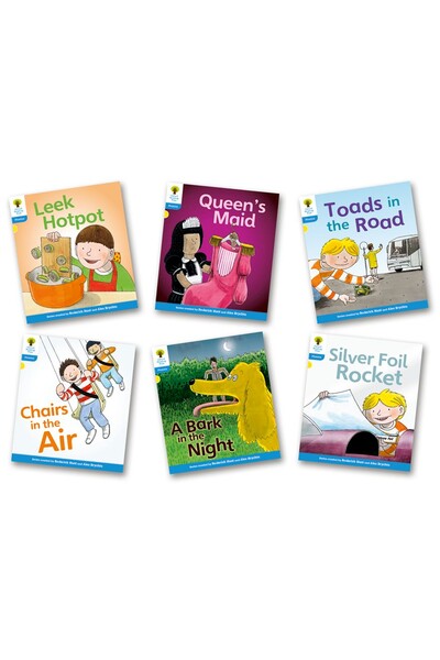 Oxford Reading Tree: Floppy's Phonics (Level 4) - Fiction Set A (Pack of 6)