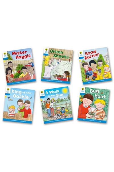 Biff, Chip and Kipper Stories: Decode and Develop - Level 3: Pack A (Pack of 6)