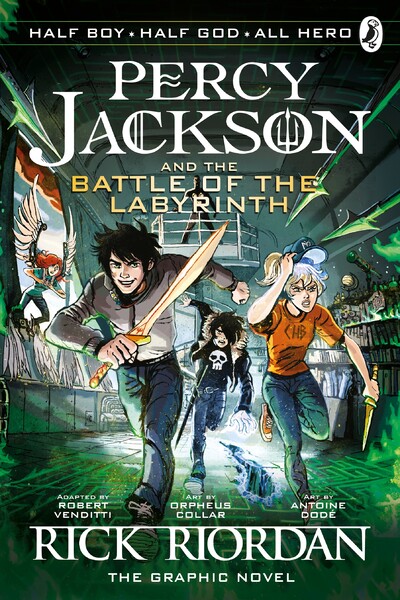 Percy Jackson And The Battle Of The Labyrinth: The Graphic Novel (Book 4)