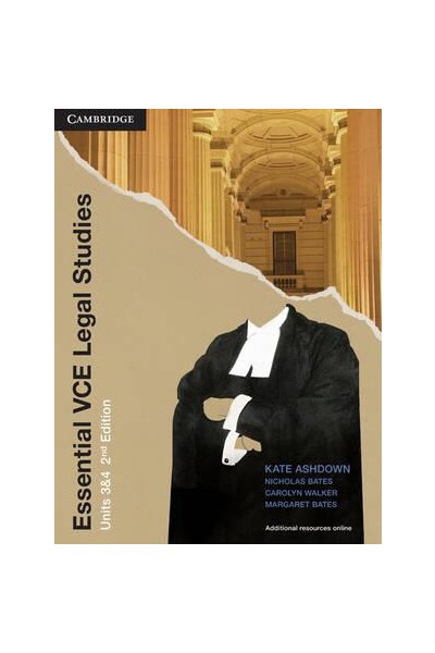 Essential VCE Legal Studies (2nd Edition) - Units 3-4: Student Pack (Print & Digital)