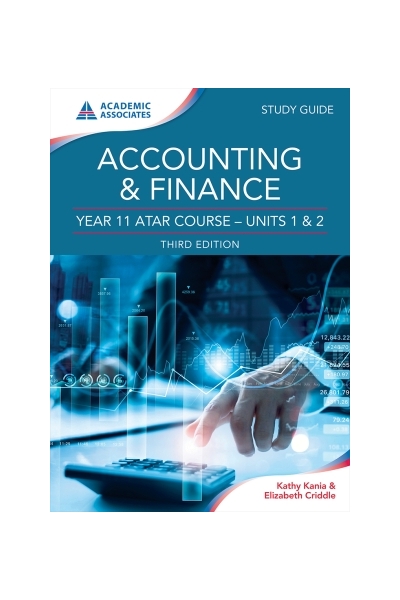 Year 11 ATAR Course Study Guide - Accounting & Finance (Third Edition)