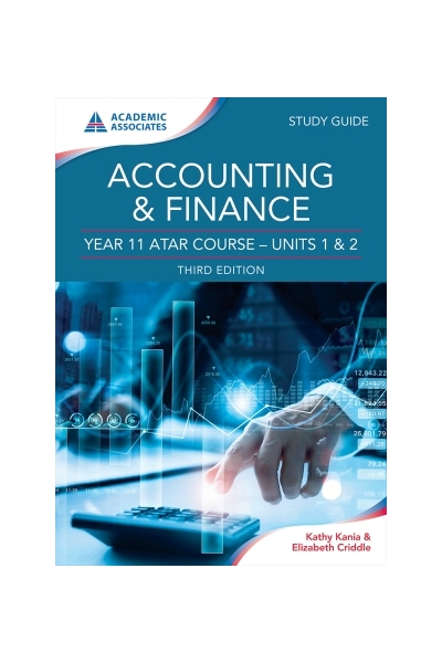 Year 11 ATAR Course Study Guide - Accounting & Finance (Third Edition)