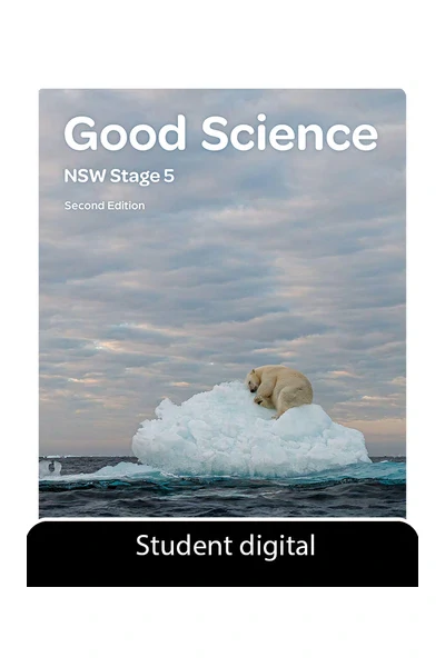 Good Science NSW Stage 5 2e Student Book - Digital Only