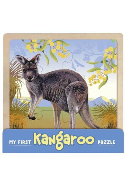 My First Wooden Jigsaw - Kangaroo