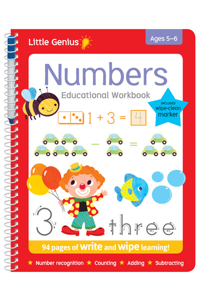 Little Genius - Write & Wipe Numbers