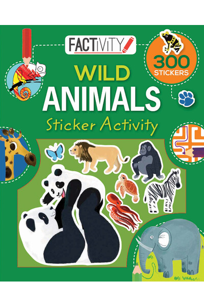 Factivity: Balloon Sticker Activity Book Wild Animals