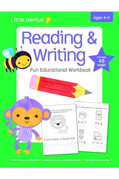 Little Genius Learning Workbook - Reading & Writing