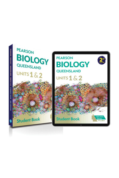 Pearson Biology Queensland - Units 1&2: Student Book with eBook (Print & Digital)