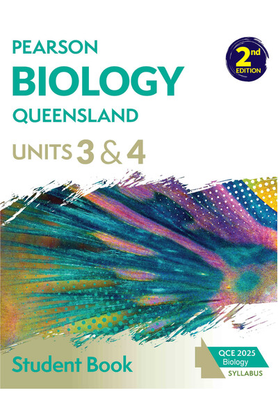 Pearson Biology Queensland - Units 3&4: Student Book with eBook (Print & Digital)