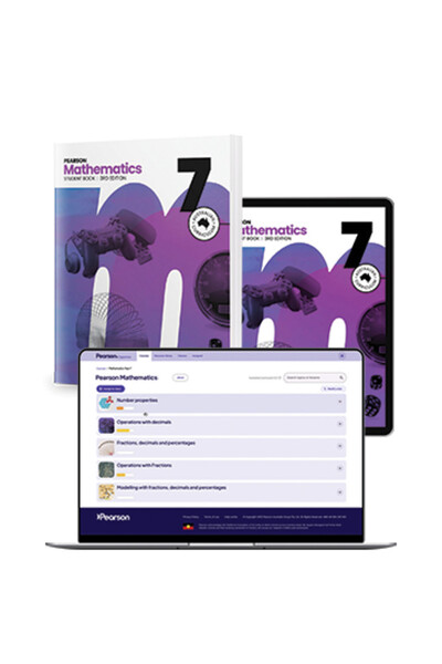 Pearson Mathematics 7 AC (3rd Edition) - Student Book, eBook and Digital Hub (Print & Digital)