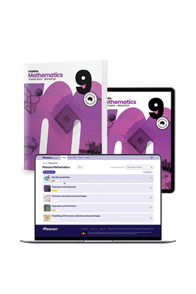 Pearson Mathematics 9 AC (3rd Edition) - Student Book, eBook and Digital Hub (Print & Digital)