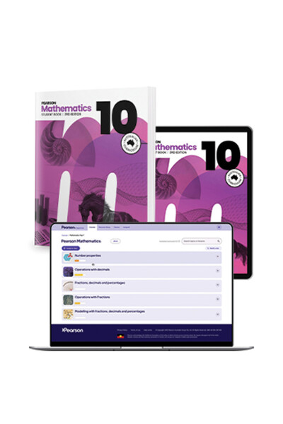 Pearson Mathematics 10 AC (3rd Edition) - Student Book, eBook and Digital Hub (Print & Digital)