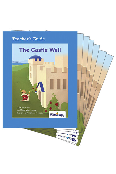 Mathology Little Books - Geometry: The Castle Wall (6 Pack with Teacher's Guide)