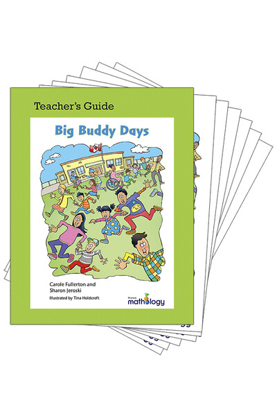 Mathology Little Books - Data Management and Probability: Big Buddy Days (6 Pack with Teacher's Guide)