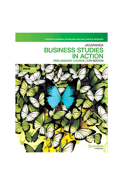 Jacaranda Business Studies in Action Preliminary Course - 5th Edition (eBookPLUS & Print)