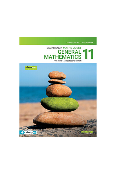 Maths Quest 11 - General Mathematics VCE (Units 1 & 2): Textbook & eBookPLUS + studyON (Print & Digital)