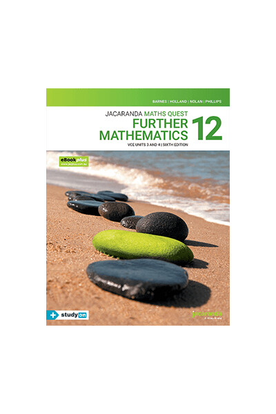 Maths Quest 12 - Further Mathematics VCE (Units 3 & 4) Textbook + eBookPLUS + studyON (Print & Digital)