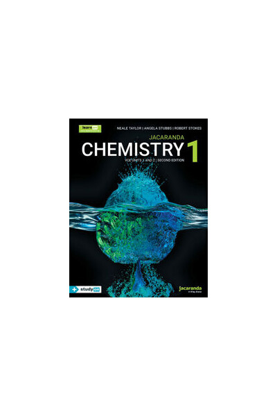Chemistry 1 Vce 2e Units 1 2 Learnon Print Includes Free Studyon Jacaranda Educational Resources And Supplies Teacher Superstore