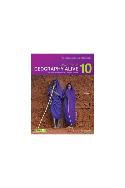 Jacaranda Geography Alive 10 for the Victorian Curriculum - 2nd Edition (learnON & Print)