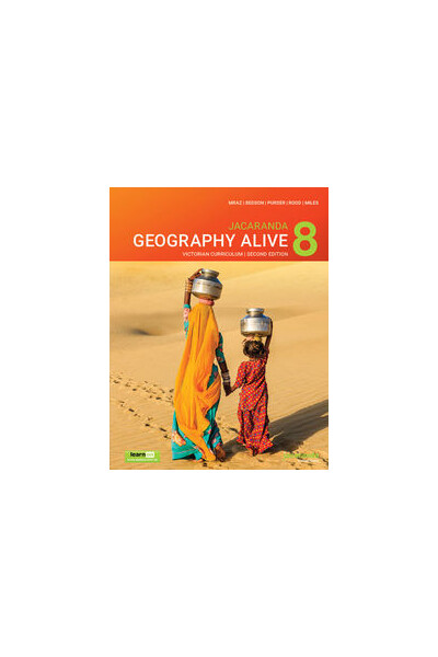Jacaranda Geography Alive 8 for the Victorian Curriculum - 2nd Edition (learnON & Print)