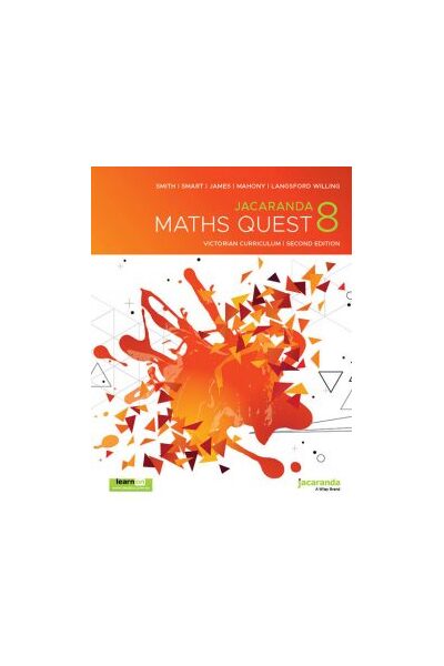 Jacaranda Maths Quest 8 VC 2E (learnON & Print)