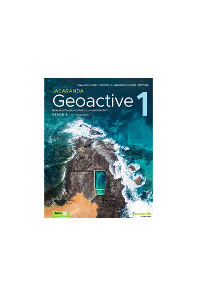 Jacaranda Geoactive 1 NSW AC Stage 4 - 5th Edition (learnON & Print)
