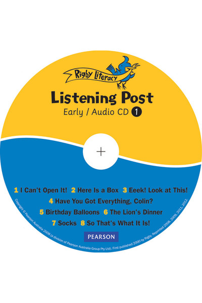 Rigby Literacy - Early Level: Listening Post CD
