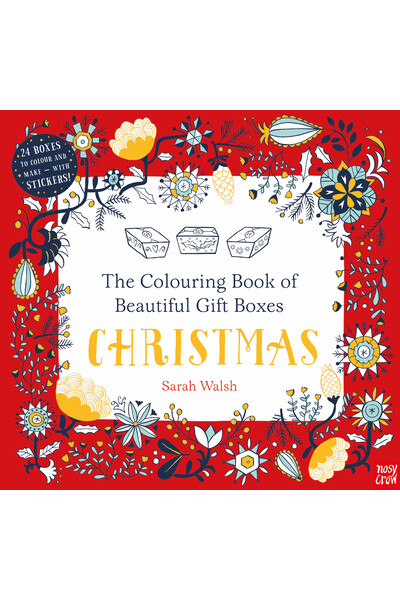 The Colouring Book of Beautiful Gift Boxes - Christmas