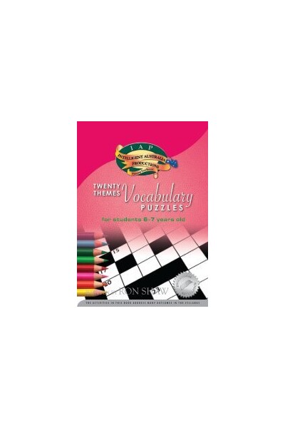 Twenty Themes Vocabulary Puzzles: For Students 6-7 Years Old