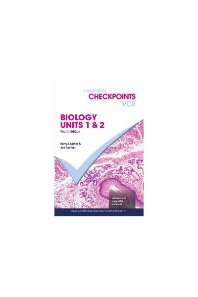 Cambridge Checkpoints VCE - Biology: Units 1& 2