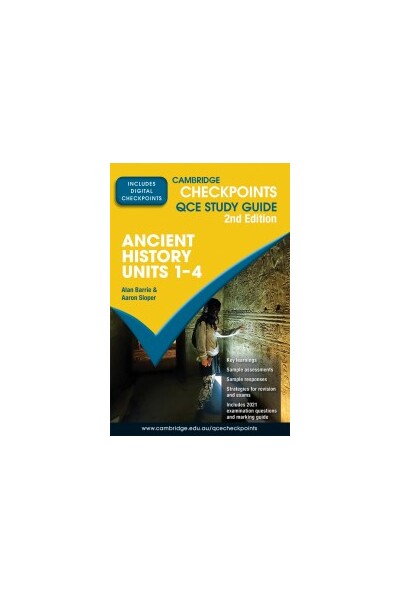 Cambridge Checkpoints QCE - Ancient History: Units 1-4 Second Edition (Print & Digital)