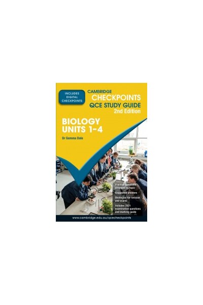 Cambridge Checkpoints QCE - Biology: Units 1-4 Second Edition (Print & Digital)